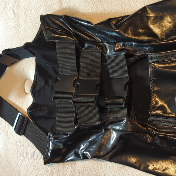 COPY - Artifice clothing cyber pvc buckles dress - Picture 2 of 6